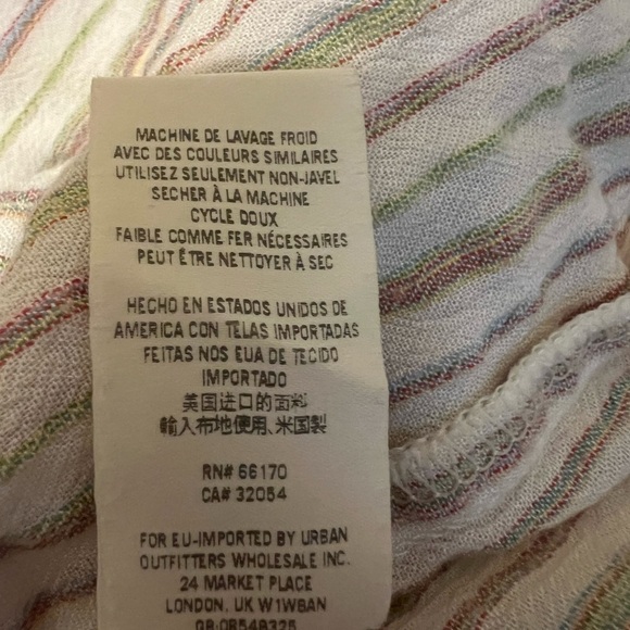 free People CP Shades Linen Tunic Dress XS - Picture 6 of 8